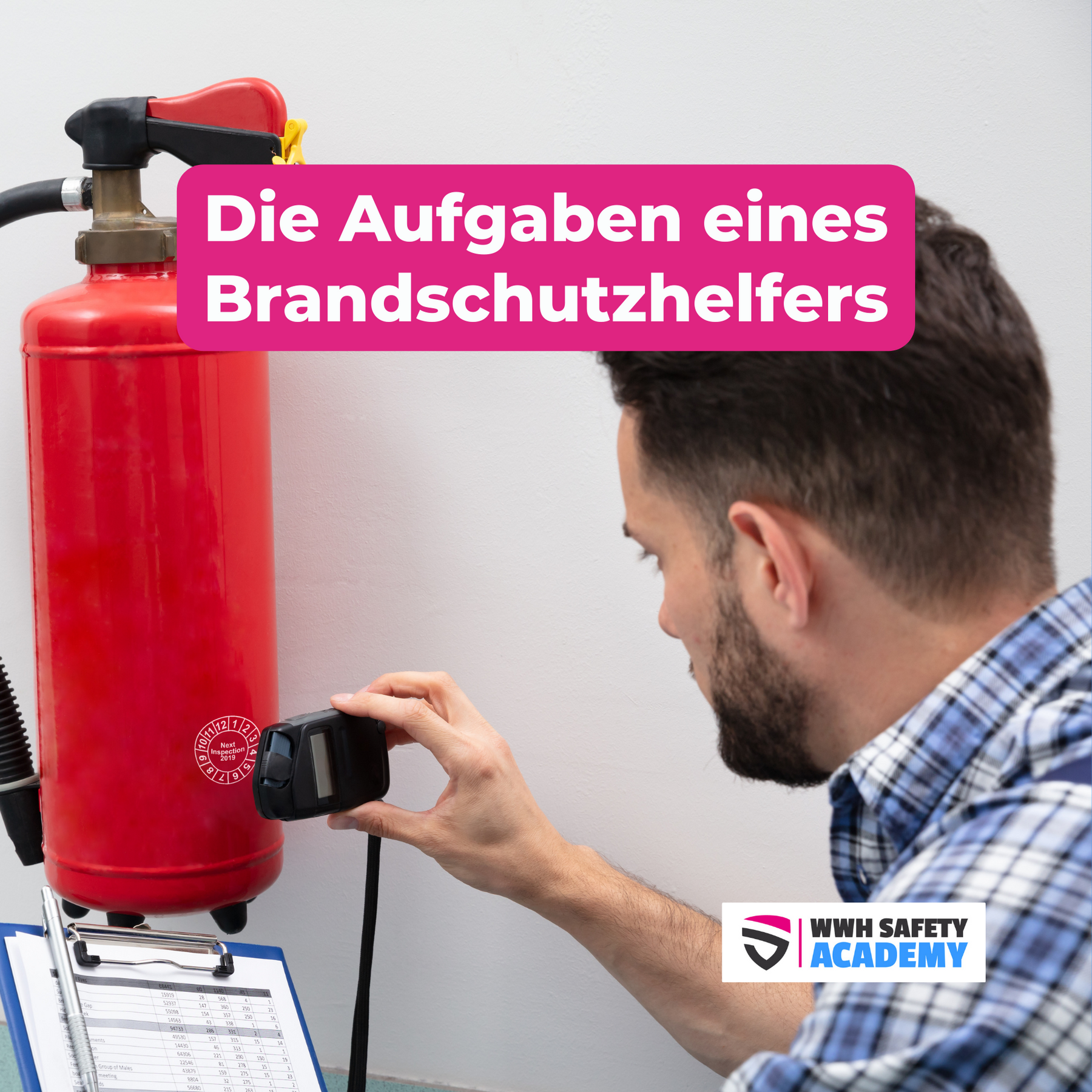 Was muss ein Brandschutzhelfer können?