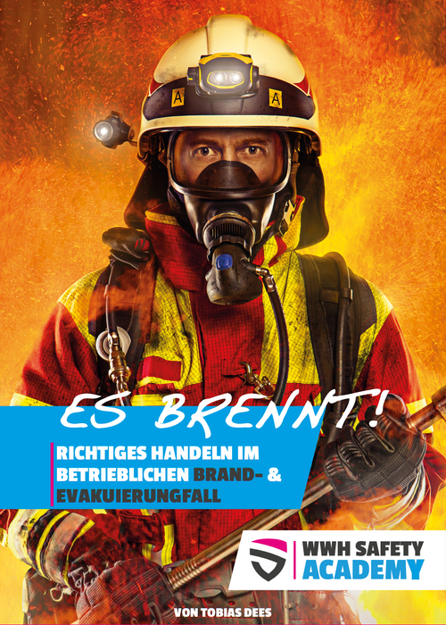 AKTION "Buch + Versand": ES BRENNT! Richtiges Handeln für Brandschutz- & Evakuierungshelfer