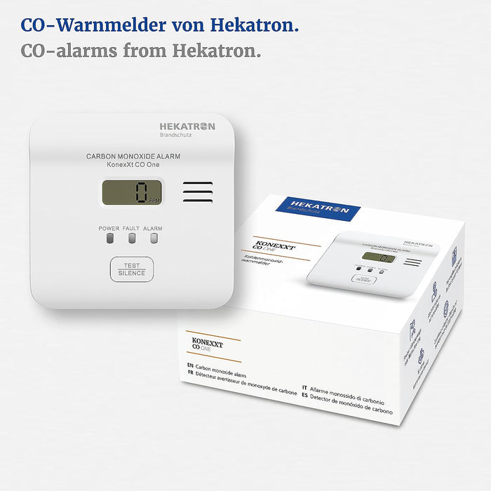 HEKATRON Kohlenmonoxidwarnmelder KonexXt CO One