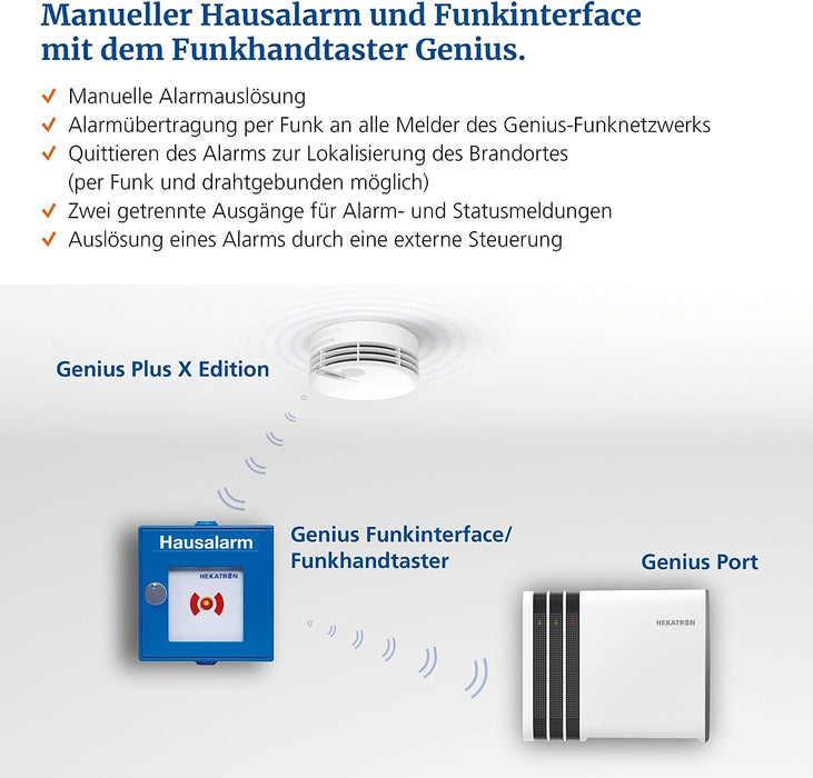 HEKATRON Funkhandtaster Genius